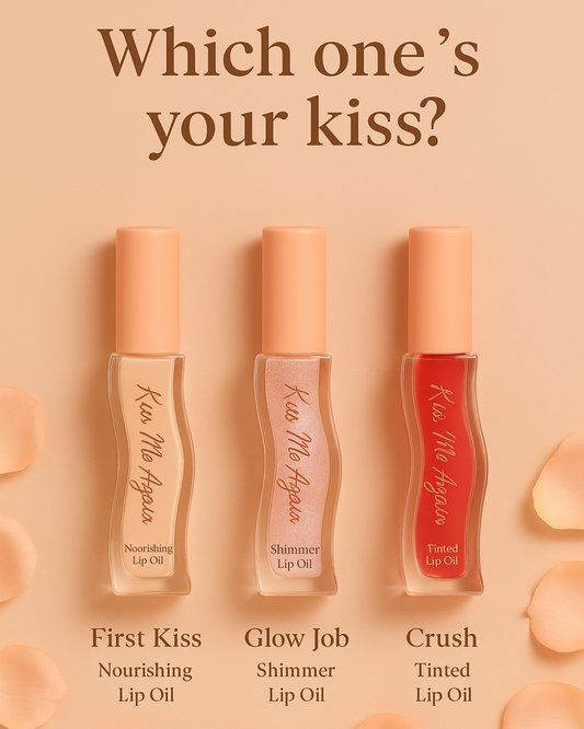All 3 Lip Oils – Kiss Me Again Bundle for $79.99 (save $10)